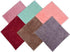 Microfiber Rag Bulk Multi-Functional for House Furniture, Reusable Rags Kitchen Wipes, 6 Colors (6pack, 11x11)