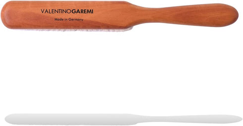 Valentino Garemi Ultra-Fine Fabric Cleaning Brush - Dandruff, Dust, Pet Hair Remover for Delicate Cloths