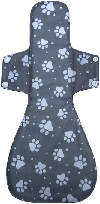 Sigzagor 6 16inch MUMBABY Pieces Ultra-deep Sleep Overnight Charcoal Bamboo Mama Cloth/ Menstrual Pads/ Reusable