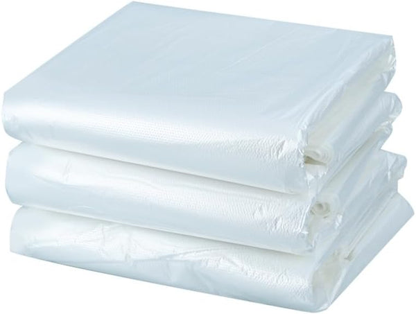 Uieogio Heavy-Duty Trash Bags, 16-25 Gallon, 32 x 36 Inch, 100 Count Flat-opening