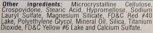 Ferrous Sulfate FC 325mg (5GR) | Generic for Feosol Red Tablets | 100 Tablets per Bottle | 3 Pack Total 300 Tablets