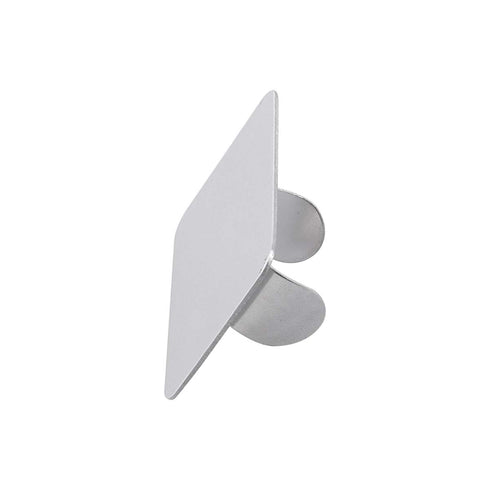 Mini Nail Art Makeup Plate, Stainless Steel Foundation Mixing Palette with Spatula Tool