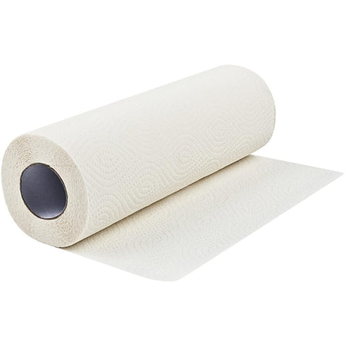 66 Sheets Super Absorbent Paper Towels (6 Rolls), Versatile, Durable & Ultra-Strong for Home, Office & Party Cleaning