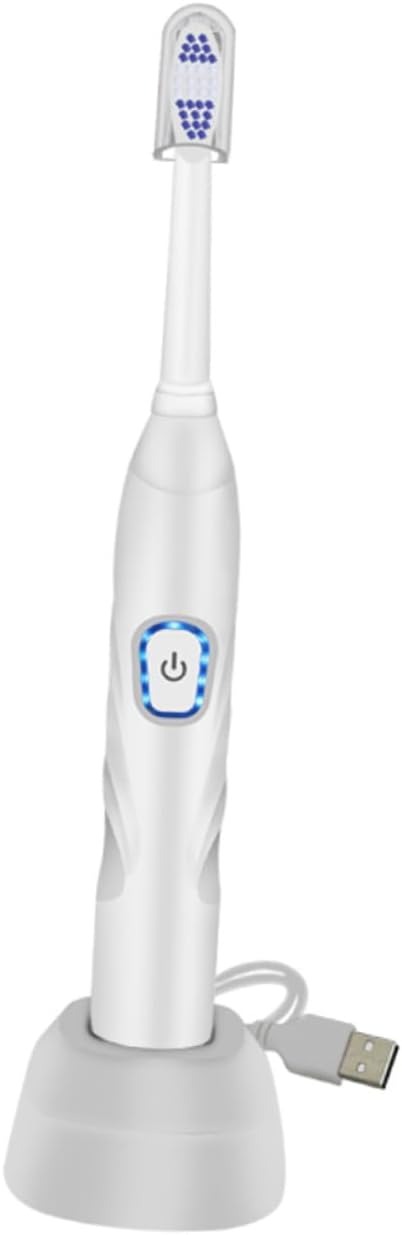 Luxshiny S Electric Toothbrush USB Charging Sonic Vibration Toothbrush Soft Bristle Waterproof