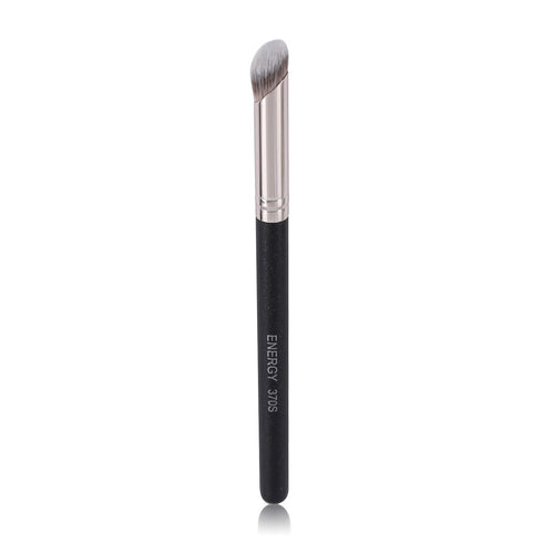ENERGY Angled Flat Concealer Brush for Under Eye, Nose Contour, Liquid Foundation, Cream, and Press Powder Blending