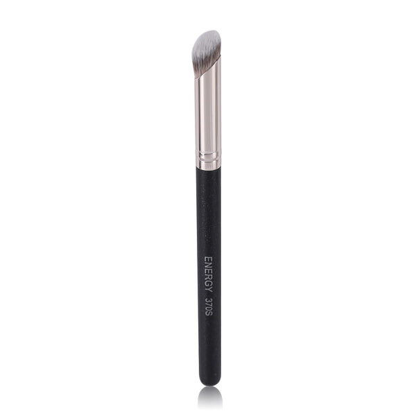 ENERGY Angled Flat Concealer Brush for Under Eye, Nose Contour, Liquid Foundation, Cream, and Press Powder Blending