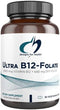 Designs for Health Ultra Methylated B12 + Methyl Folate - Vitamin B12 and Folate Supplement, 90 Capsules