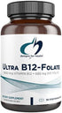 Designs for Health Ultra Methylated B12 + Methyl Folate - Vitamin B12 and Folate Supplement, 90 Capsules