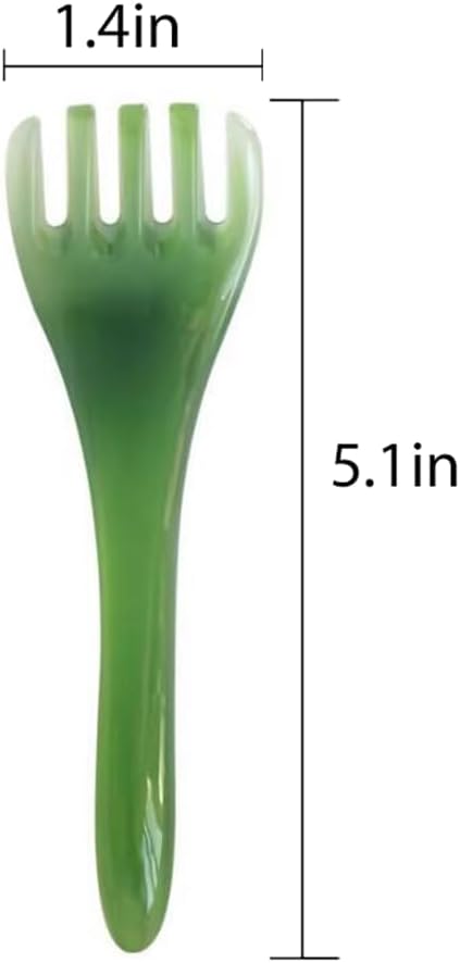 Much Hotter 3pcs Head Massager Comb, Gua Sha Facial Massage Tools Five Claw Facial Scrapper Scalp Massage Comb Scraping