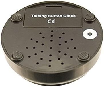 Talking Large Button Alarm Clock - Telling Time and Date for Elderly, Impaired Sight or Blind Users