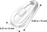 Push-in Eyeglass Nose Pads, 6 Pairs of 15mm Soft Silicone Air Chamber Nose Pads for Glasses