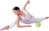Mikinona Peanut Shape Massage Ball Fluorescent Mini Foam Roller for Deep Tissue Muscle Relief Back Shoulder Neck Waist