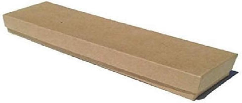 10 Pack Brown Kraft Cotton Boxes for Jewelry, Bracelet, Watches, and Necklace Displays