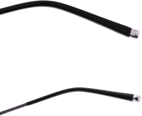 Jcerki Photochromic Gray Reading Glasses +0.50 Strength Half Frame Men Eyeglasses