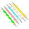 Nail Art Design Dotting Tools Set for Painting, 5PCS Brush Pen, Embossing Stylus for Nail Art
