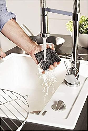 Vileda Glitzi Power INOX Steel Sponge, 2 Pieces for Stubborn Dirt