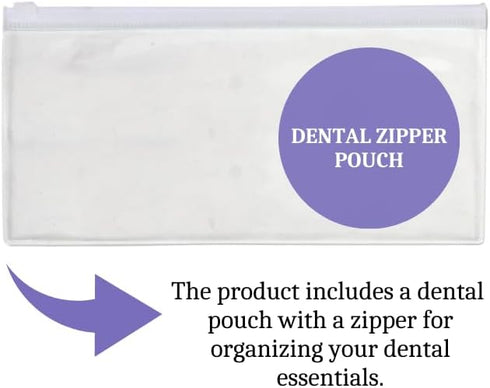 Dental Disclosing Tablets for Kids and Adults, Individually Wrapped, Safe & Effective Two-Tone Cleaning Tablets, 50