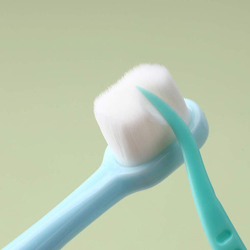 EasyHonor Baby & Toddler Toothbrush for Ages 4-12, Extra Soft with 10000 Soft Floss Bristles (6Pcs)