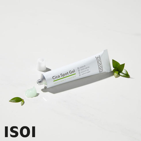 ISOI CICAGO Cica Spot Gel 25g (0.85 fl.oz) | Calming & Soothing Gel for Sensitive Skin | Immediate Relief for Irritated Skin | Korean Skincare
