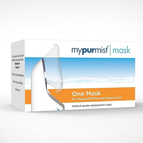 Mypurmist Adult Face Mask Accessory for Ultrapure Handheld Steam Inhaler and Vaporizer Devices