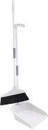 KALLORY Broom and Dustpan Set, Dust Pan and Broom Combo for Floor Cleaning, Long Handle for Indoor Outdoor Use