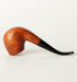 Handcrafted Wooden Pipe, Smooth Finished Classic Churchwarden Design