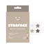 Starface Earth Star BIG PACK: Hydrocolloid Pimple Patches, Absorb Fluid and Reduce Redness, Cute Star Shape, 4 Neutral