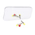 Angzhili 5Pcs/Set Intraoral Mirrors - Dental Photography Reflector Glass Occlusal Mirror Tool