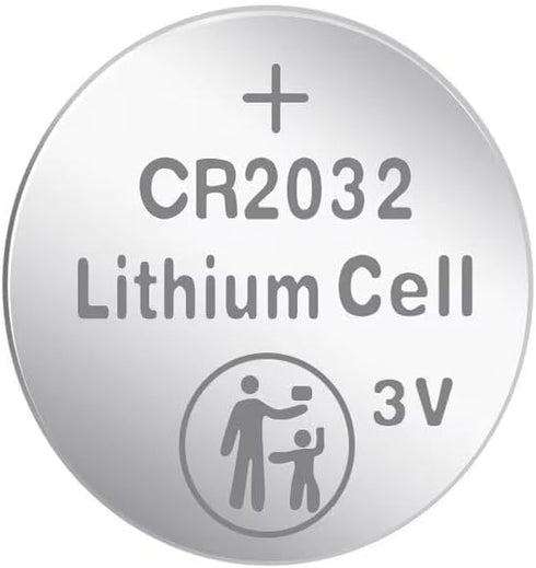 CR2032 Lithium 3V Coin Battery, 100 Count…