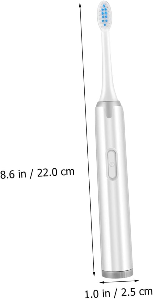 Ipetboom 1pc Electric Toothbrush for Adults Design Replacement Brush Ergonomic Handle for Comfortable Use for Daily