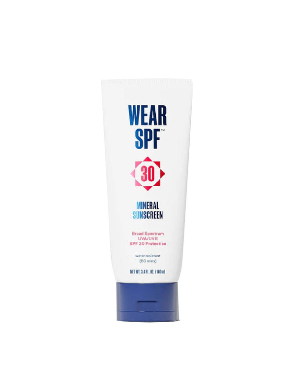 Mineral Sunscreen SPF 30, Broad Spectrum Sun Lotion for Face and Body, Antioxidant-Infused with Zinc Oxide, 3.4 oz