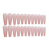 RikView Extra Long Pink Acrylic Nails, Coffin Nail Tips, Glossy Fake Nails (Pink)