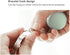MIXNEX 2 Pack Macaron Screen Cleaner Portable Phone Screen Wipe & Glasses Lens Cleaning Cloth with Keychain Strap