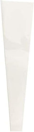 BBJ WRAPS Single Rose Packaging Bags Flower Bouquet Bag, 100 Counts (White)