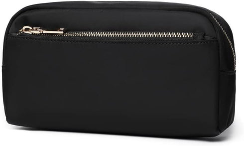 Large Capacity Waterproof Cosmetic Bag, Portable Toiletry Bag for Women, Travel Organizer with Adjustable Dividers
