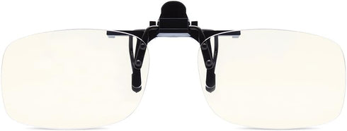 EYEGUARD Blue Light Filter Clip-on Glasses for Computer Gamer, Anti-glare Radiation Protection Eyewear
