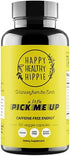 Happy Healthy Hippie Natural Energy Pills, Caffeine Free, 60 Pills for Energy and Metabolism