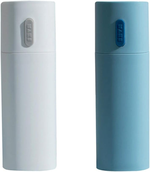 Kinteshun Travel Toothbrush Case Portable Toothbrush and Toothpaste Container Holder with Mouthwash Cup