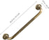 TOYANDONA Non-Skid Bathroom Shower Grab Bar Handle for Elderly and Disabled Bathtub Safety Handrail with Stable Suction