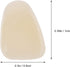 EXCEART Teeth Veneer 100 Pieces Artificial Resin Tooth Fillings, Temporary Tooth Replacements