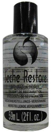 Seche Restore Top Coat - Nail Polish Thinner, Revive Thickened Lacquer, 2 oz