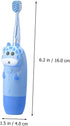 Sonic Electric Toothbrush with Frequency Soft Bristles for Sensitive Gums Ergonomic Handle Non Rechargeable Cleaning