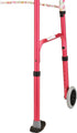 NOVA Medical Products Walker Glide Skis, Universal Fit. One Pair, Grey with Fabric Covers