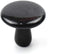 2 Pcs Mushroom Shaped Massage Stones, Natural Bian Stone Hot Rock for Spa Massage (2-L, Black)
