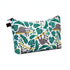 WANDF Cosmetic Bag for Women, Small Mini Makeup Organizer Pouch, Water Resistant Gift (Sloths)