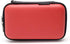 Small Protective Hard Shell Diabetic Travel Case, Organizer Bag for Testing Supplies, Red