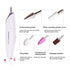 Professional Automatic Electric Manicure/Pedicure Nail File Set, 5 Interchangeable Attachments, Cordless and Battery Operated