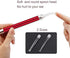 POZILAN 8 Pack Ear Picker Tweezers with LED Light, Ear Wax Removal Tool Cleaner Kit for Kids and Adults