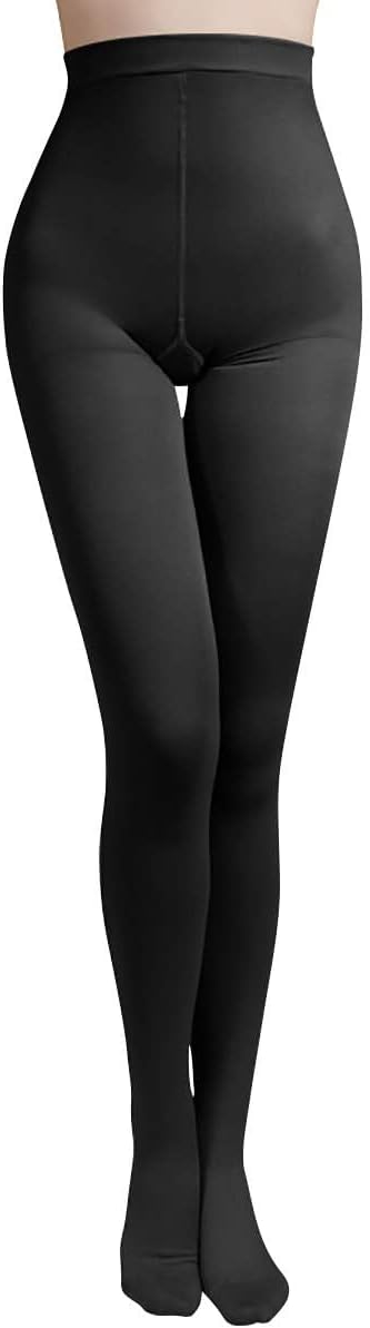 XUANSHOW 20-30mmHg Compression Pantyhose for Women, Medical Compression Stockings, High Waist Opaque Compression Tights
