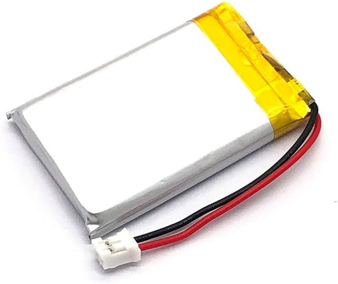 MSDS Verified 603048 Rechargeable 3.7V 1000mAh Li Lipo Lithium Polymer Battery Pack with 2 Pin 2.0mm JST Connector